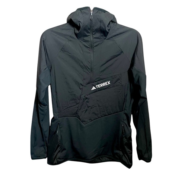 Adidas TERREX Techrock Ultralight 1/2-Zip Hooded
Fleece Jacket NEW with tags - Picture 1 of 14